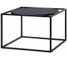 Forest sofabord i mdf og metal 60 x 60 cm - Sort