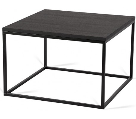 Forest sofabord i metal og MDF 60 x 60 cm - Sort/Brun