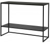 Forest konsolbord i metal og HPL 100 x 35 cm - Sort/Sort