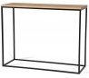 Forest konsolbord i metal og MDF 100 x 35 cm - Sort/Natur