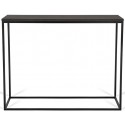 Forest konsolbord i metal og MDF 100 x 35 cm - Sort/Natur
