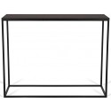 Forest konsolbord i metal og HPL 100 x 35 cm - Sort/Sort