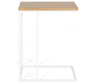 Siluet sofabord i metal 43 x 33 cm - Sort 2