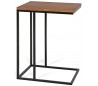 Forest sofabord i metal og mdf 35 x 45 cm - Sort/Brun