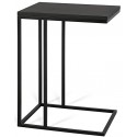 Forest sofabord i metal og mdf 35 x 45 cm - Sort/Brun