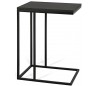 Forest sofabord i metal og mdf 35 x 45 cm - Sort/Sort