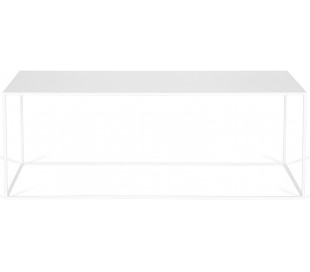 Silence sofabord i metal 110 x 55 cm - Sort 2