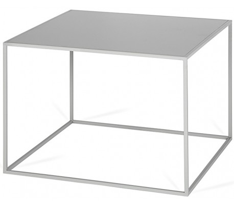 Silence sofabord i metal 110 x 55 cm - Sort