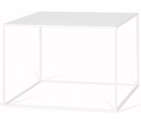 Silence sofabord i metal 55 x 55 cm - Sort