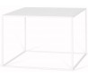 Silence sofabord i metal 55 x 55 cm - Hvid