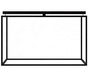 Circle sofabord i metal og mdf 60 x 60 cm - Sort/Grå 2