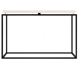 Circle sofabord i metal og mdf 60 x 60 cm - Sort/Sort 2