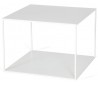 Silence sofabord i metal 55 x 55 cm - Hvid
