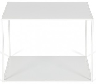 Silence sofabord i metal 55 x 55 cm - Hvid 2