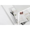 Silence sofabord i metal 55 x 55 cm - Hvid