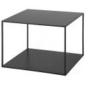 Silence sofabord i metal 55 x 55 cm - Hvid