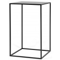 Silence sofabord i metal 55 x 55 cm - Sort