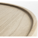 Irune sofabord i teaktræ H40 x Ø80 cm - Natur