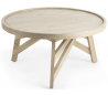 Thais sofabord i minditræ H42 x Ø81 cm - Greywash