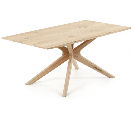 Armande spisebord i egetræ 200 x 100 cm - Natur