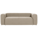 Blok hjørnesofa i polyester/akryl 290 x 290 cm - Beige