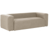 Blok 2-personers sofa i polyester/akryl B210 cm - Beige