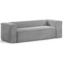 Blok 3-personers sofa i polyester/akryl B240 cm - Beige