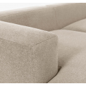 Blok hjørnesofa i polyester/akryl 320 x 230 cm - Beige