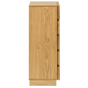 Taiana kommode i mdf og egetræsfinér B100 cm - Natur