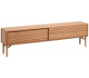 Lenon tvbord i egetræ B200 cm - Natur
