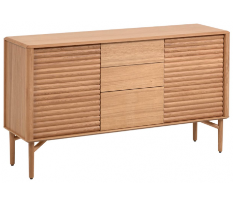 Lenon sideboard i egetræ B200 cm - Natur