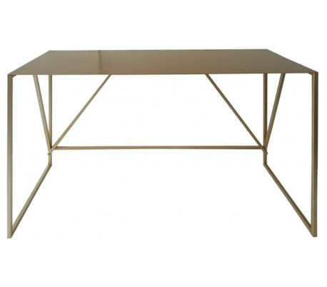 Tvbord i mangotræ og bambus B130 cm - Natur