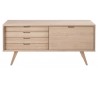 A-Line Sideboard i egetræ og finér B160 cm - Natur