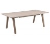 A-line Spisebord med tillægsplader i finér og egetræ 210 - 310 x 100 cm - Natur