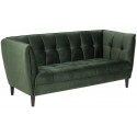 Jonna 2-personers sofa i velour B146 cm - Støvet rosa