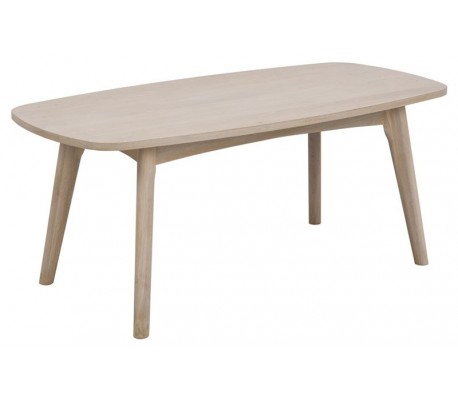 Marte Sofabord i egetræ og egetræsfinér 58 x 58 cm - Natur