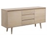 Nagano Sideboard i egetræ og egetræsfinér B150 cm - Natur