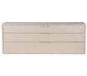 Modul E kabinet med 3 skuffer B100 cm - Sand