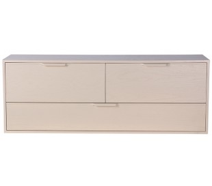 Modul kabinet med 3 skuffer B100 cm - Sand