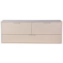 Modul kabinet med 3 skuffer B100 cm - Sand