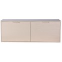 Modul C kabinet med 2 skuffer B100 cm - Sand