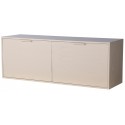 Modul C kabinet med 2 skuffer B100 cm - Sand