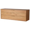 Modul E kabinet med 3 skuffer B100 cm - Sand