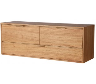 Modul E kabinet med 3 skuffer B100 cm - Natur 2