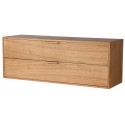Modul C kabinet med 2 skuffer B100 cm - Sand