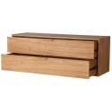 Modul C kabinet med 2 skuffer B100 cm - Sand