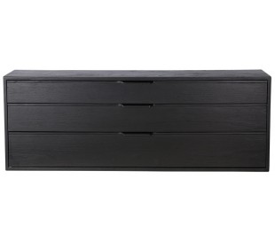 Modul E kabinet med 3 skuffer B100 cm - Sand