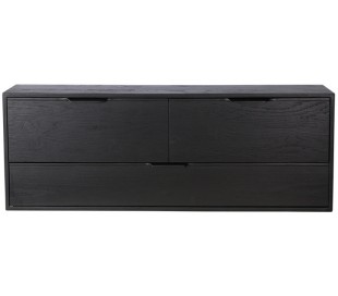 Modul D kabinet med 3 skuffer B100 cm - Sand