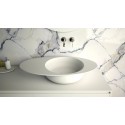 Ideavit Solidcap 6.0 bordmonteret håndvask 50 x 38 cm Solid surface - Mat hvid