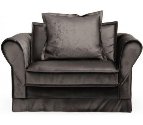 Carlton Lænestol i velour B120 cm - Gylden beige